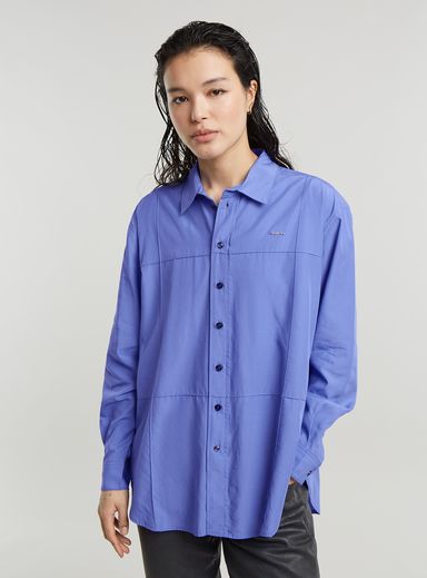 Boyfriend Pintuck Shirt